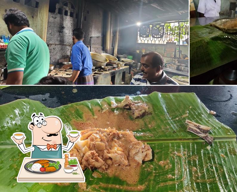 Among various things one can find food and interior at Sungamuthu Hotel