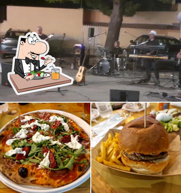 Zona Viva si caratterizza per la cibo e esterno