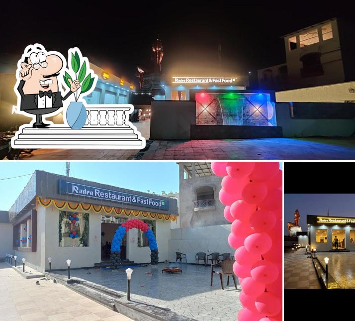 The exterior of Rudra Restaurant & Fast Food