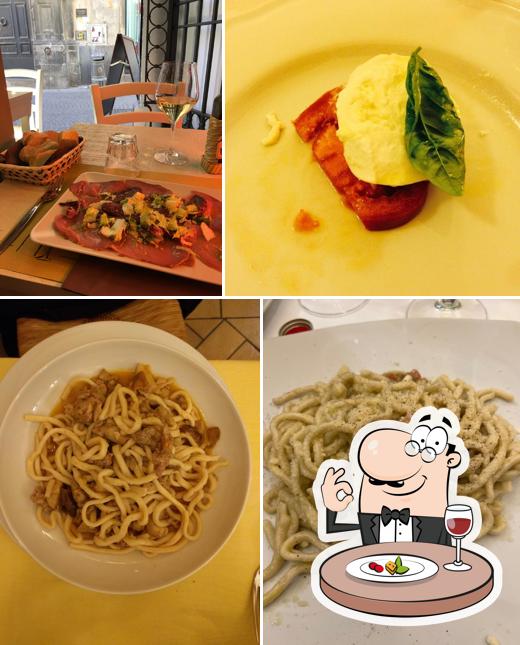 Platti al Trattoria del Moro Aronne