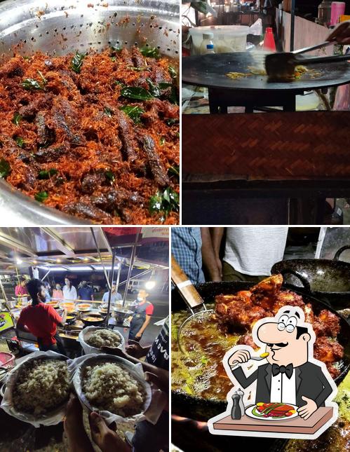 Food at Uppum Mulakum Thattukada