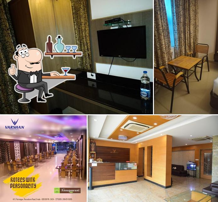 The interior of VARSHAN HOTEL