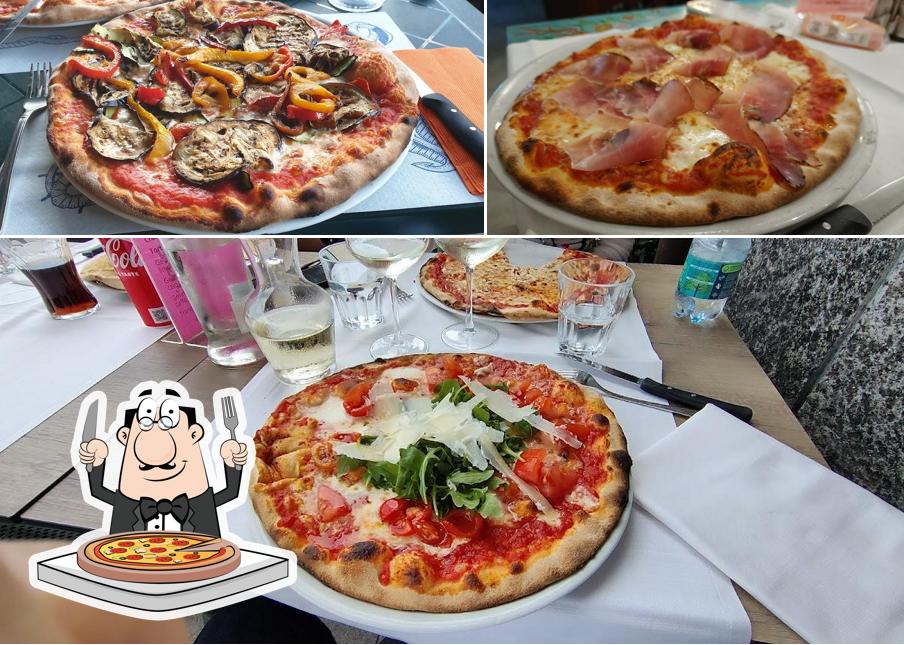 Ordina tra le molte varianti di pizza