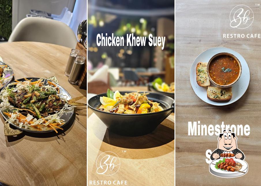 Creme brulee at BB Restro Cafe