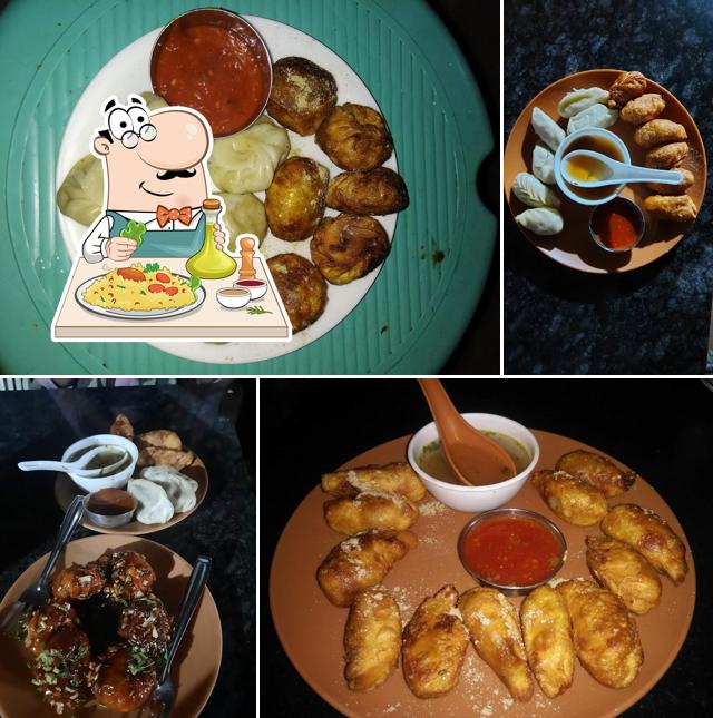 Meals at Bikas Chicken 65 and Momos