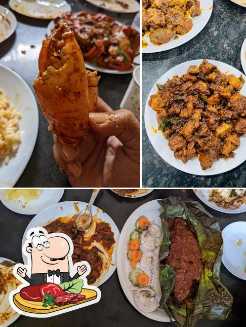 Pick meat dishes at Poonthal Toddy Shop & Family Restaurant