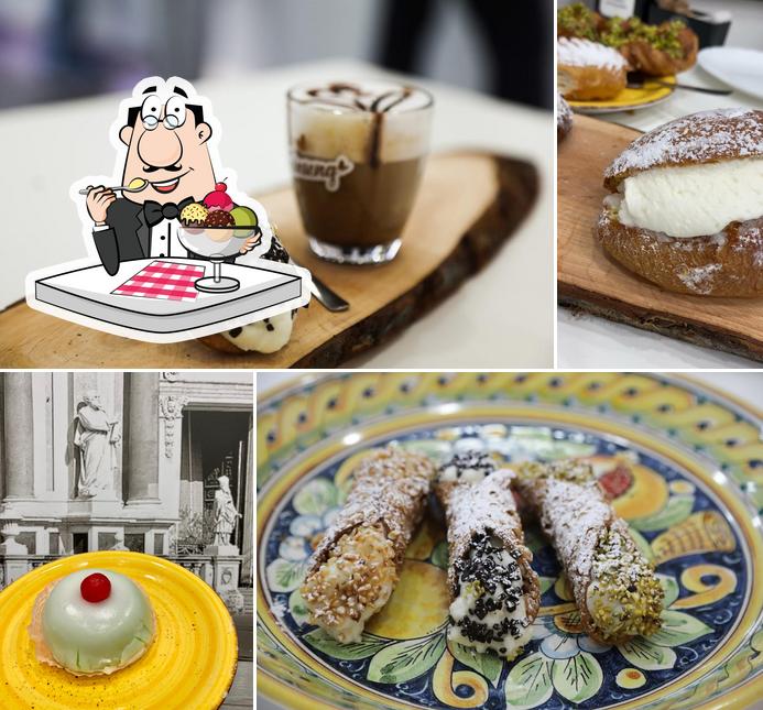 Caffè del Bellini serve un'ampia gamma di dolci