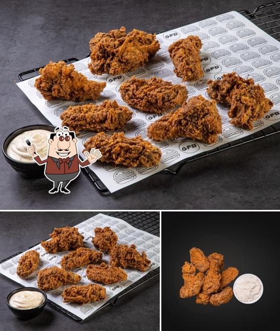 Fried chicken at GOOD FLIPPIN' BURGERS