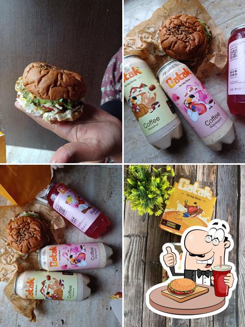Try out a burger at Gatakk