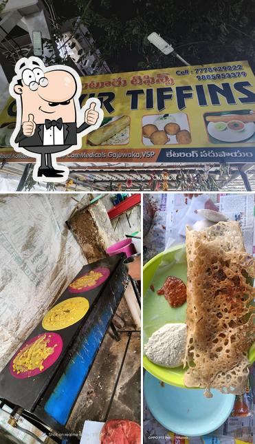 See the picture of Guntur tiffins