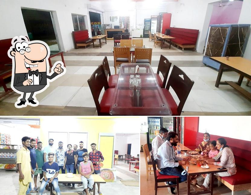The interior of Maznoo dhaba & snacks bar