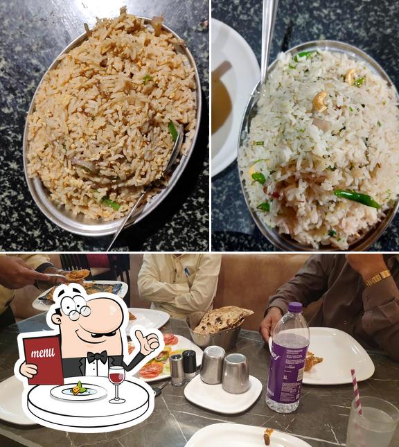 Among different things one can find food and interior at NEW PANCHAVATI