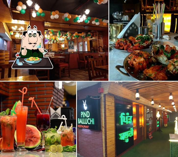 Food at Pind Balluchi