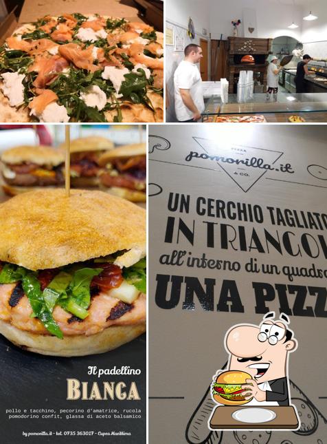Prova un hamburger a Pomorilla Cupra Marittima