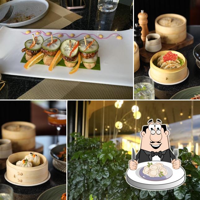 Dumplings at Sozo Skyline