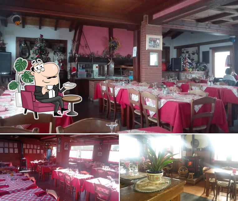 Gli interni di Ristorante Baita Monte Lisser