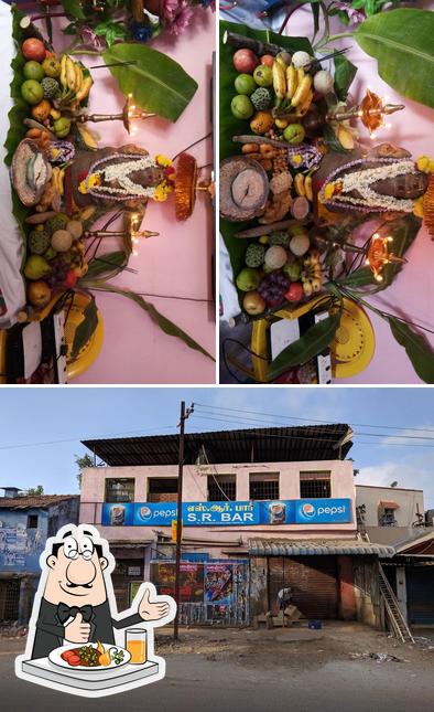 This is the photo depicting food and exterior at TASMAC