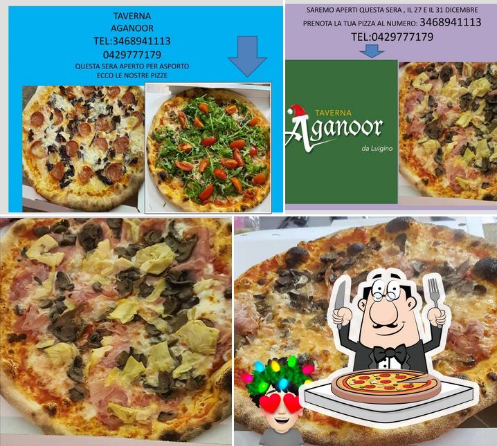 A Taverna Aganoor, puoi assaggiare una bella pizza