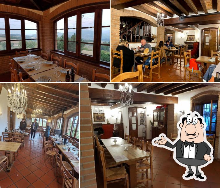 Siediti a un tavolo di Vecchia Osteria del Cacciatore