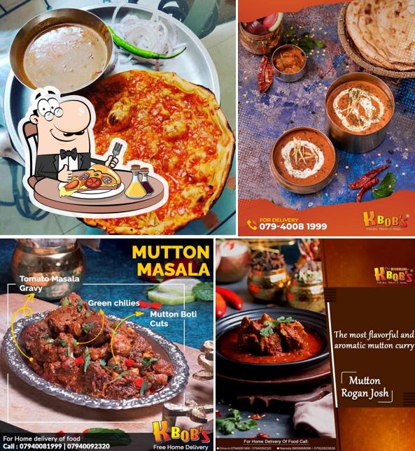 Try out pizza at KBOB'S