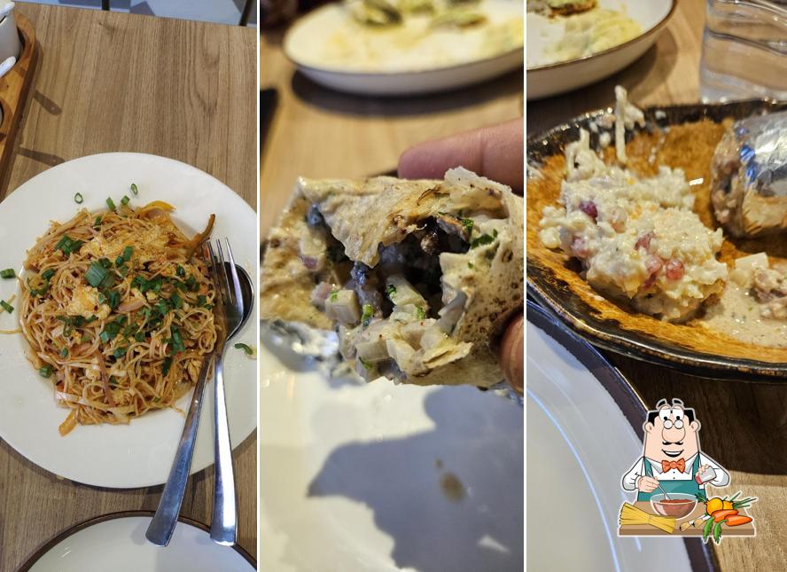 Spaghetti bolognese at Cafe Sandoz - South Campus