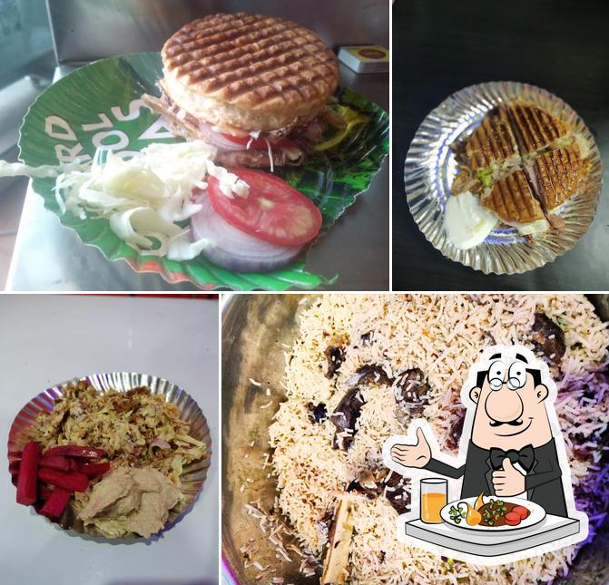 Food at Shawarma corner