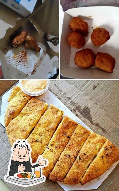 Food at Domino's Pizza