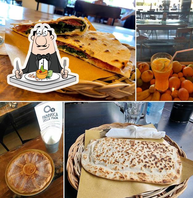 Cibo al Fabbrica della piada