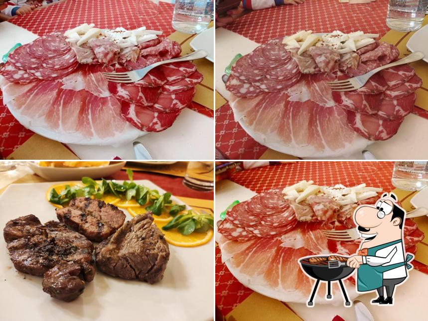 Prova i piatti di carne a Gastronomia Ristorante Il Cervo
