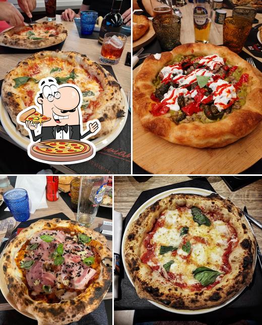 Ordina tra le svariate varianti di pizza