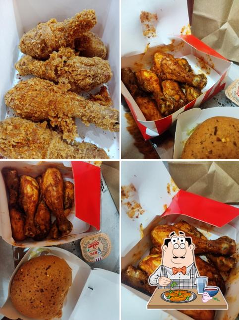 Chicken wings at KFC Chicken wings at KFC