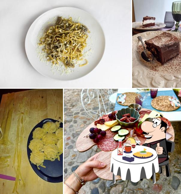 Piatto di formaggi al Opera Ristorante Calcata