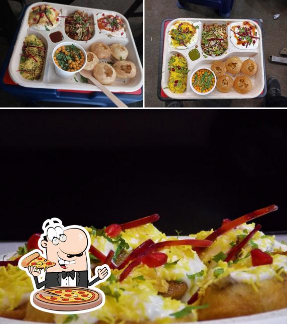 Get pizza at Chaat Kulture