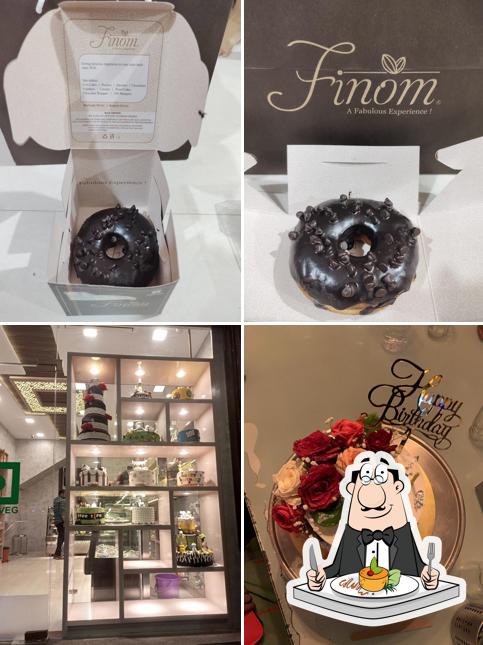 Food at Finom Cake Stop