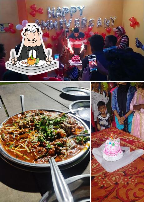 Food at Green garden restaurant and marriage lawn