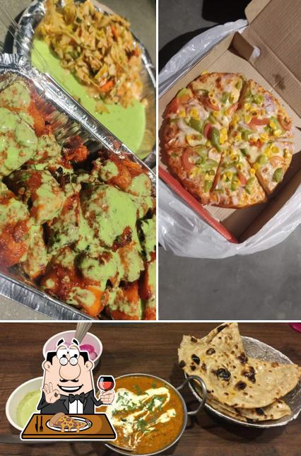 Order pizza at HUM TUM RESTAURANT