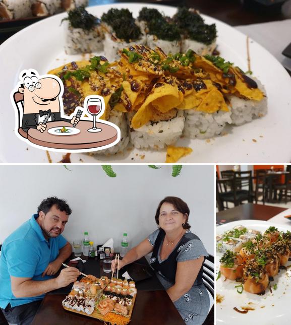 Comida em Japa Sushi Registro