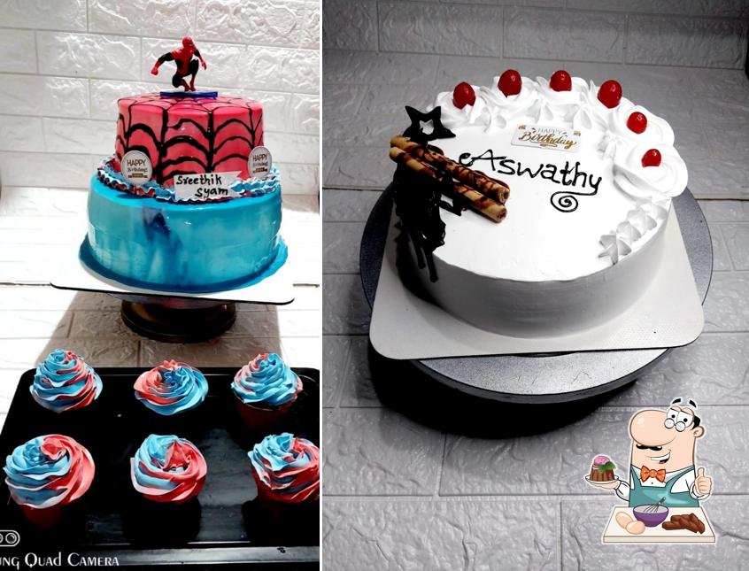 Middleeast Home Made Cakes serves a range of sweet dishes