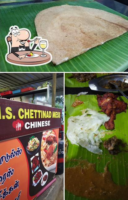 Food at N.S. chettinadu mess