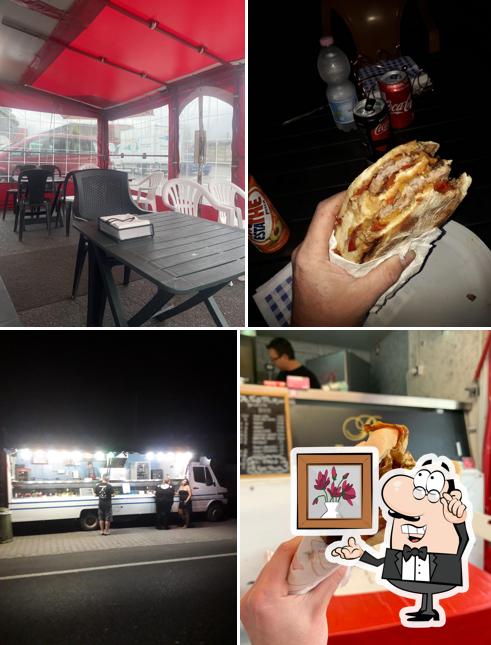 Gli interni di R Food Truck