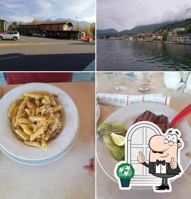 La foto di esterno e cibo da Ristorante Pizzeria Bersaglio