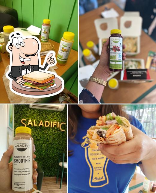 Have a sandwich at Saladify