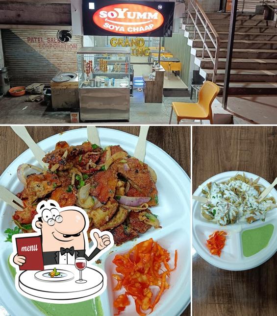 The restaurant's food and interior