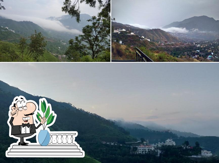 Enjoy the view outside Sharma Dhaba