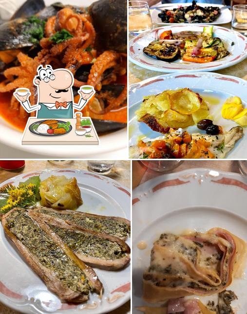 Cibo al Trattoria Affittacamere Piemontese
