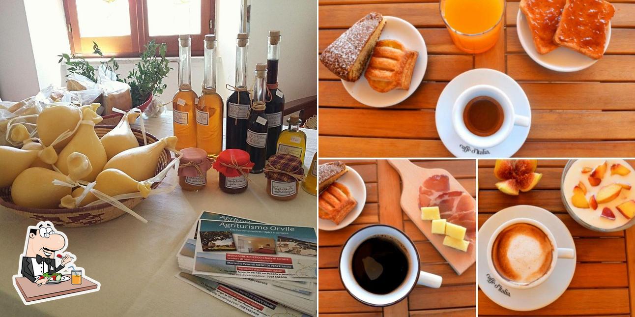 Cibo al agriturismo orvile