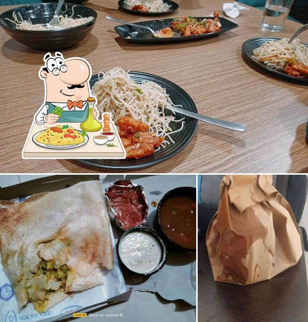 Meals at Tirupati south indian coffee house