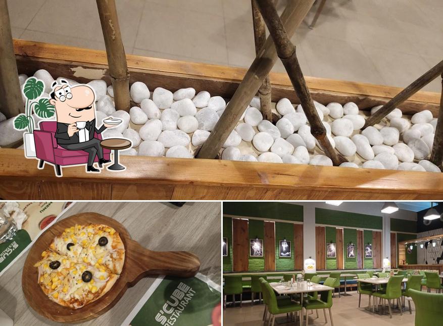 S CUBE PINE AND DINE RESTAURANT is distinguished by interior and food