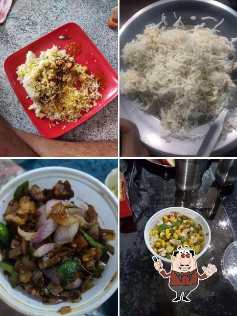 Food at Pearl Big Chicken Restaurant