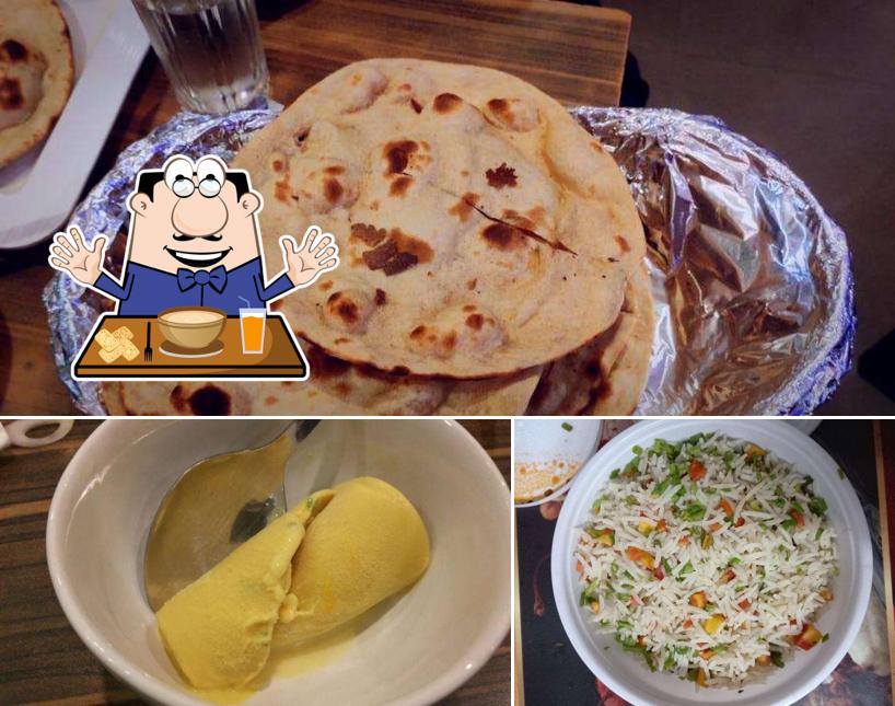 Meals at Azad Hind Dhaba